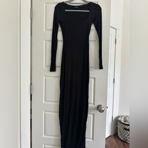 Naked wardrobe - long black dress